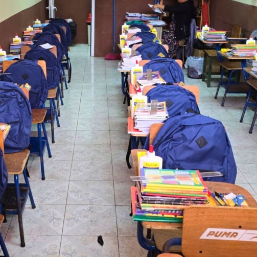 DONACIÓN DE MOCHILAS ENERO 2025